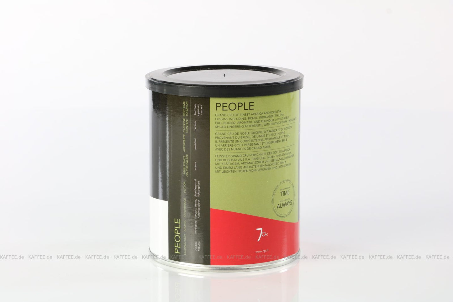 7 Gr. People Coffee Grand Cru Espresso Bohnen (Dose)