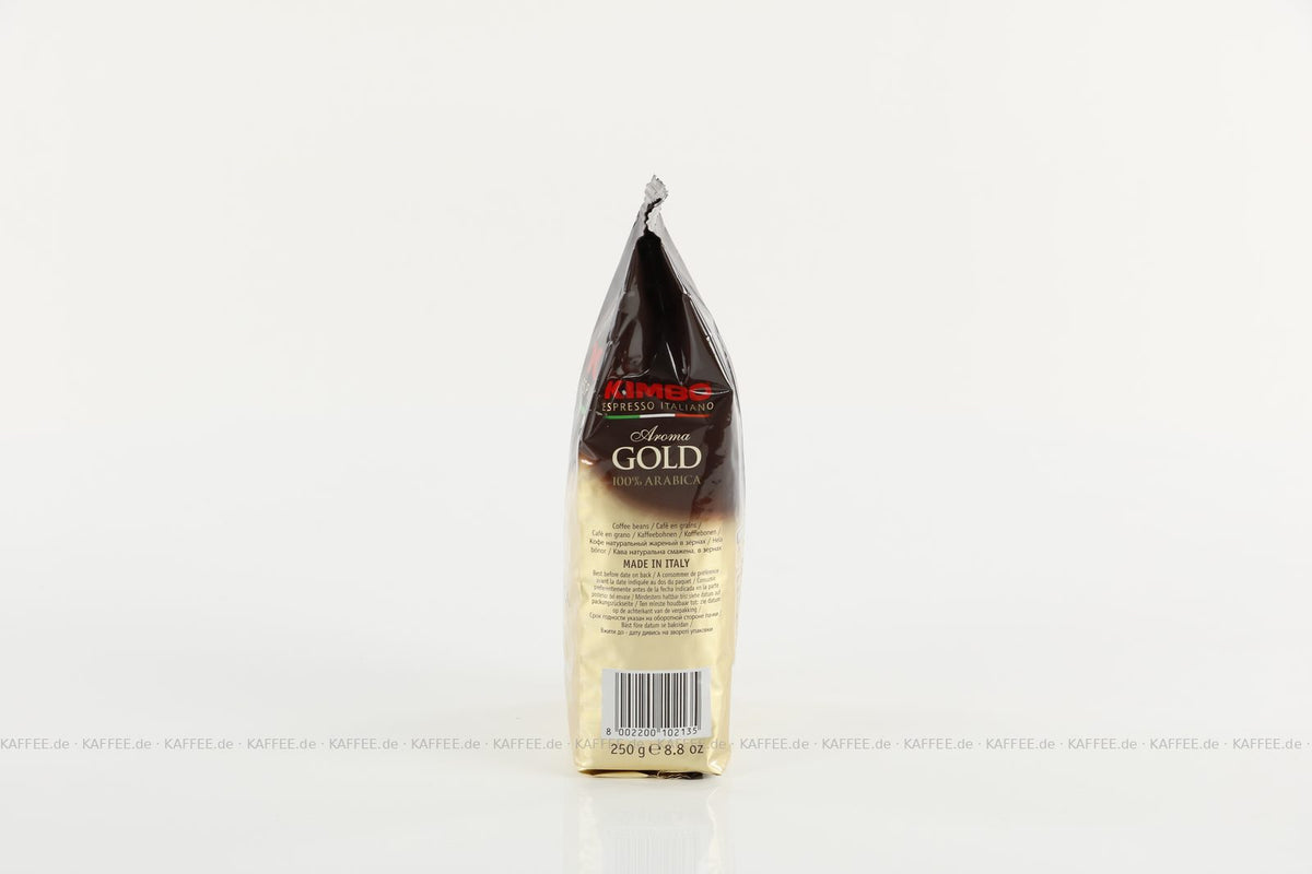 KIMBO Aroma Gold 100 % Arabica Kaffeebohnen 250 g