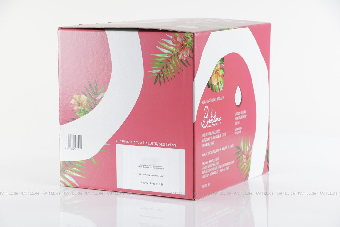 La Brasiliana ESE-Pad (44 mm) – 7 g gemahlener Kaffee
