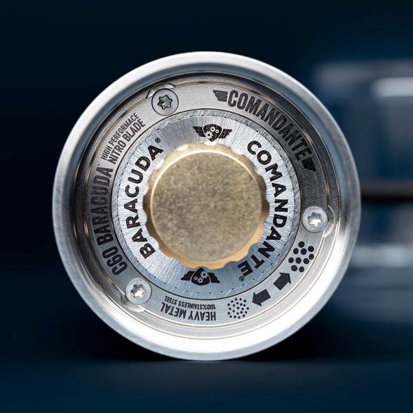 Comandante C60 Baracuda Nautilus Blue Handmühle