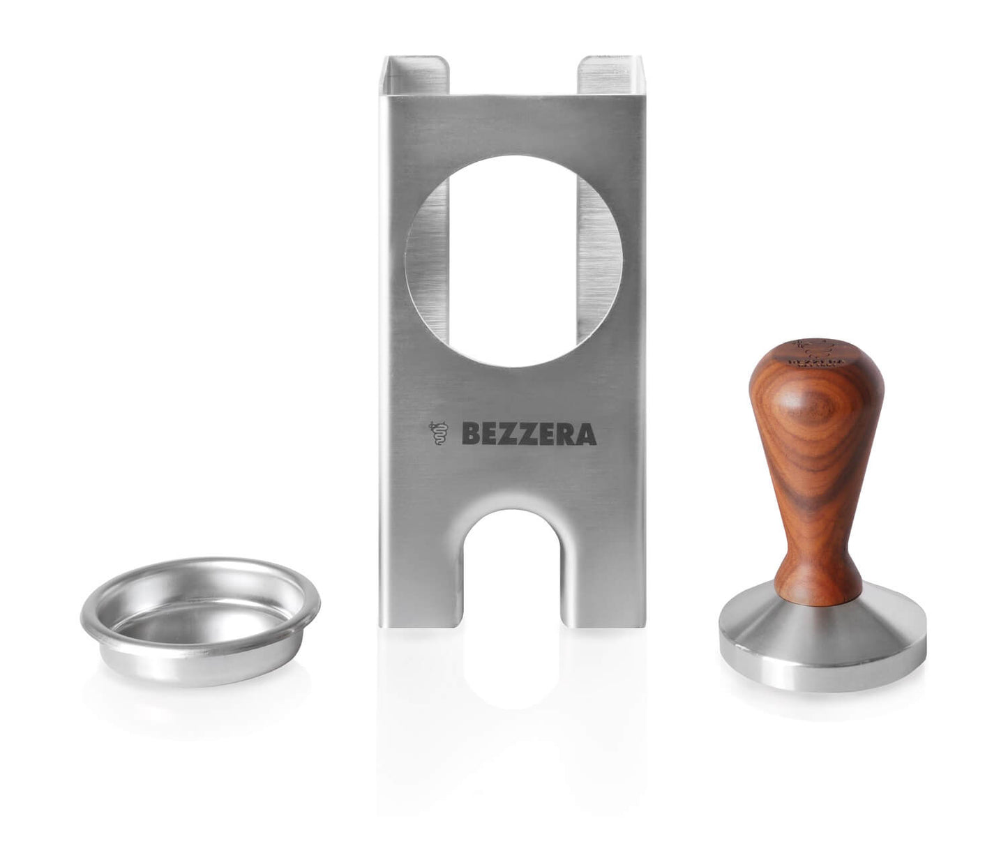 Bezzera Tamperstation & 58mm Tamper mit Holzgriff