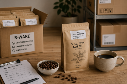 Kaffee als B-Ware: MHD überschritten