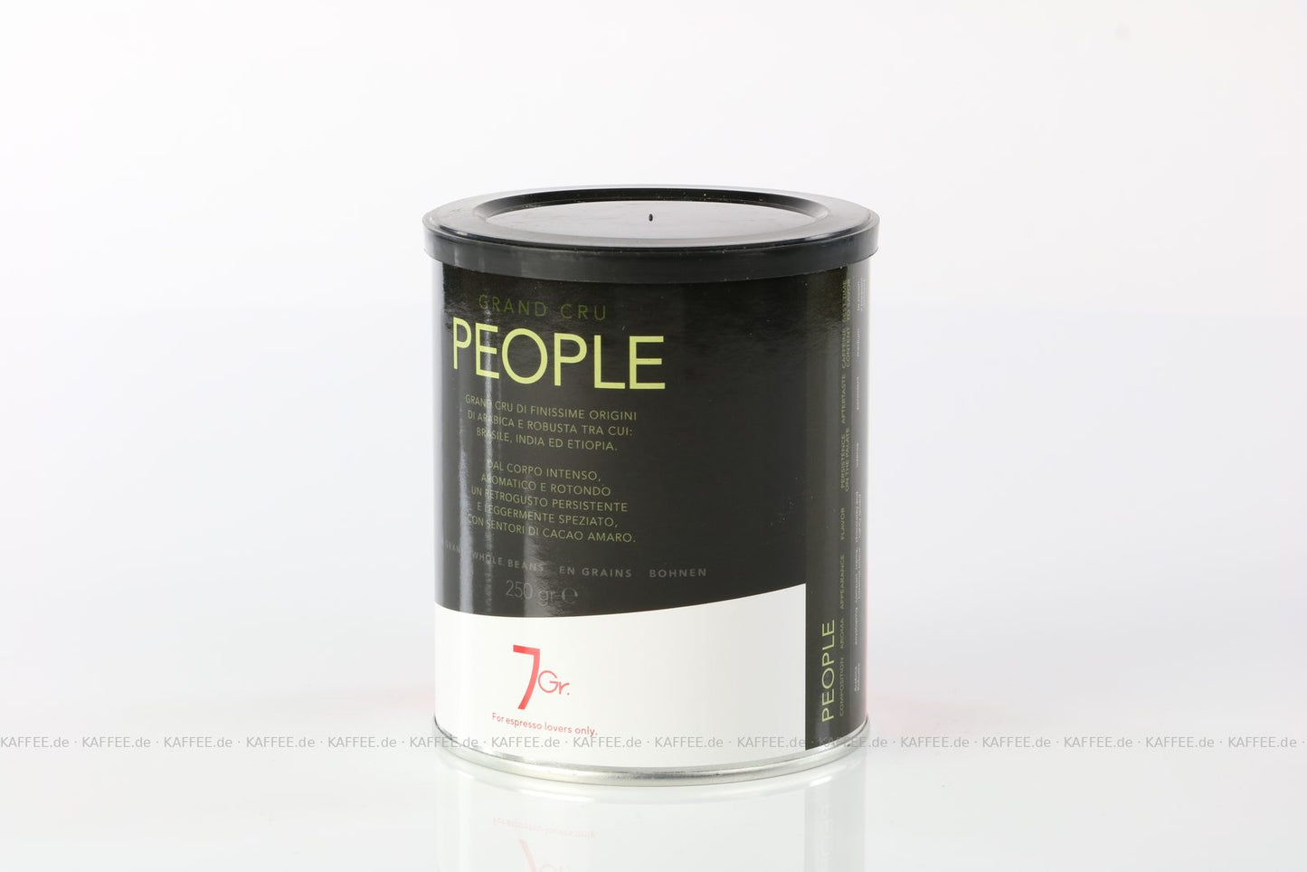 7 Gr. People Coffee Grand Cru Espresso Bohnen (Dose)