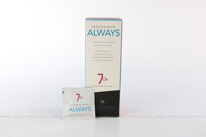 7 Gr. Always Coffee Decaffeinato ESE-Pad (44 mm, 7 g)