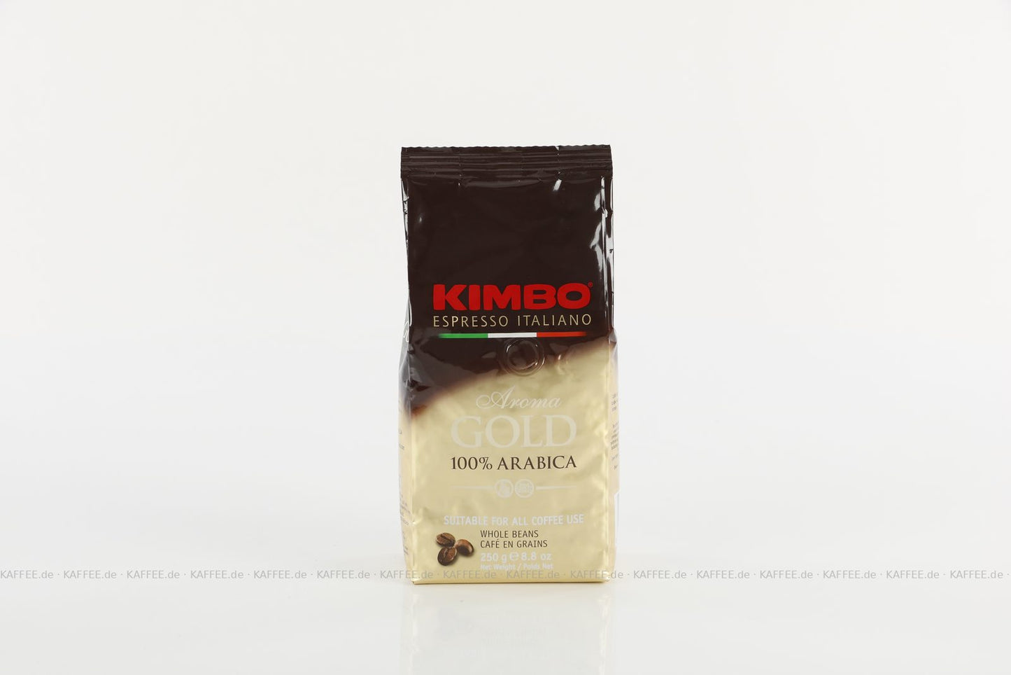 KIMBO Aroma Gold 100 % Arabica Kaffeebohnen 250 g