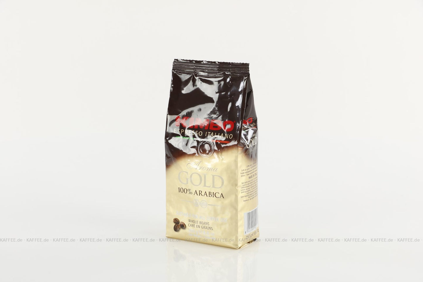 KIMBO Aroma Gold 100 % Arabica Kaffeebohnen 250 g