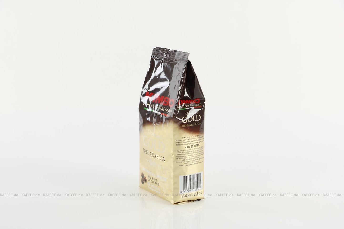 KIMBO Aroma Gold 100 % Arabica Kaffeebohnen 250 g