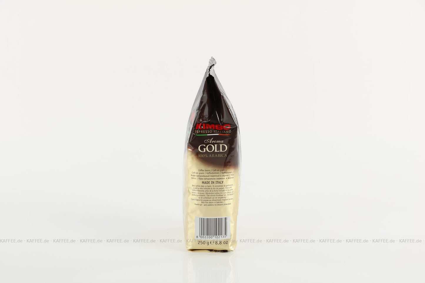 KIMBO Aroma Gold 100 % Arabica Kaffeebohnen 250 g