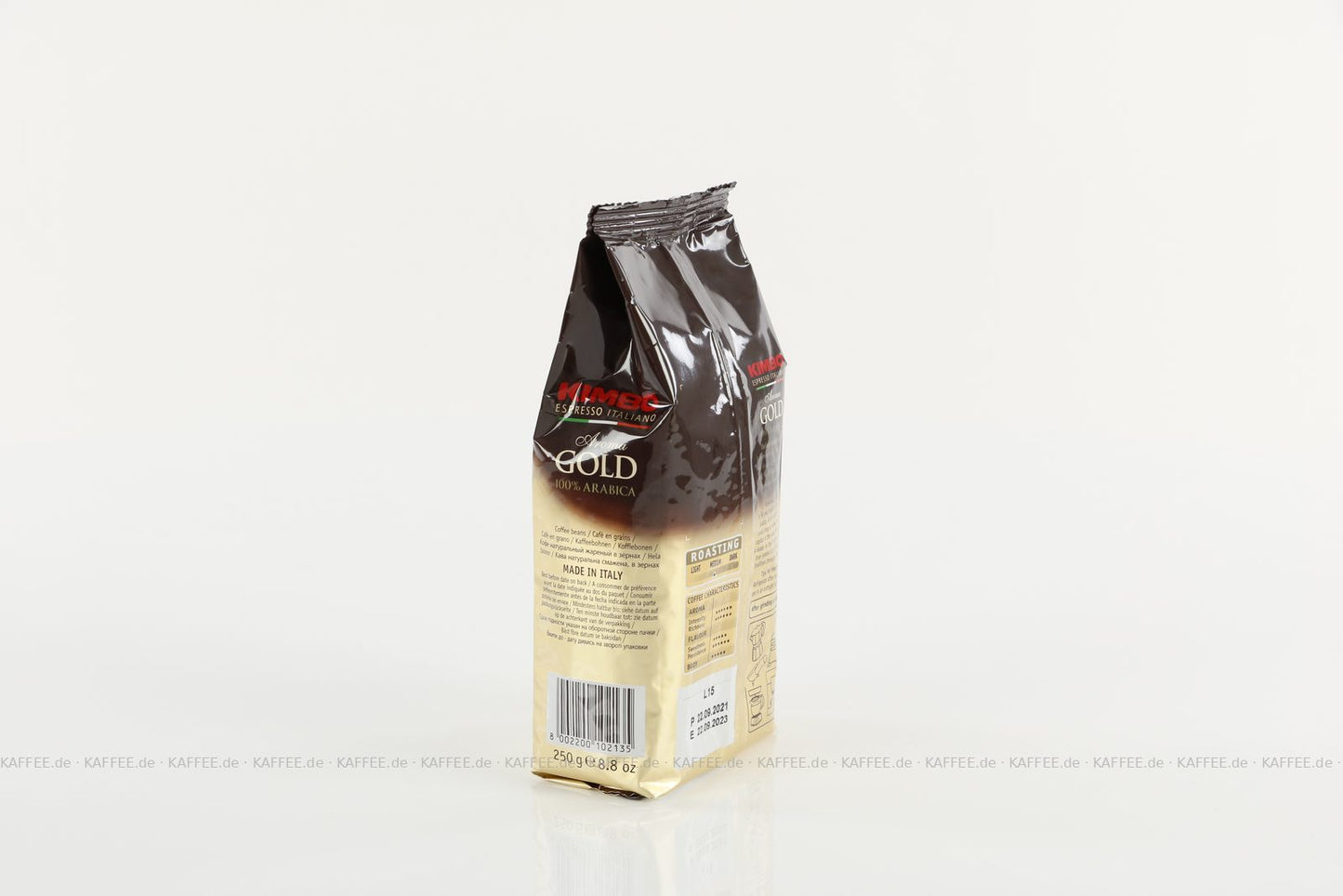 KIMBO Aroma Gold 100 % Arabica Kaffeebohnen 250 g