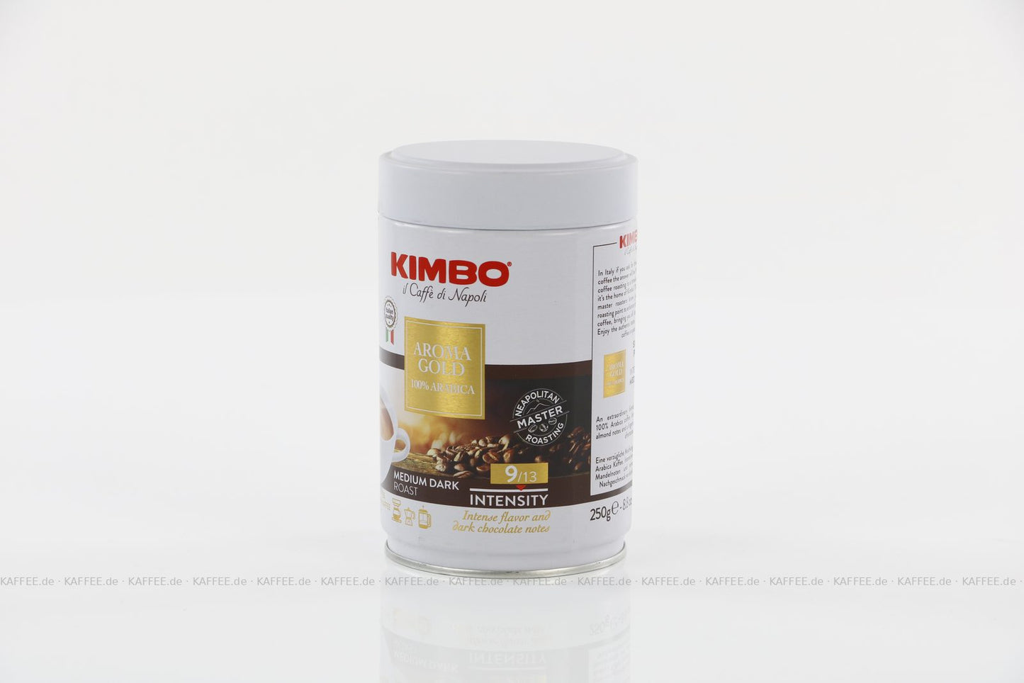 KIMBO Aroma Gold 100% Arabica gemahlen (Dose)