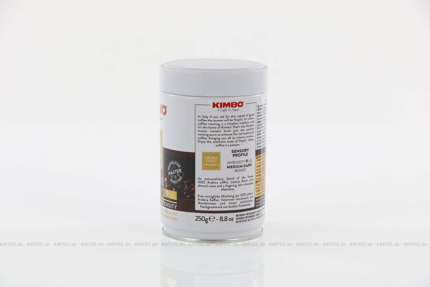 KIMBO Aroma Gold 100% Arabica gemahlen (Dose)