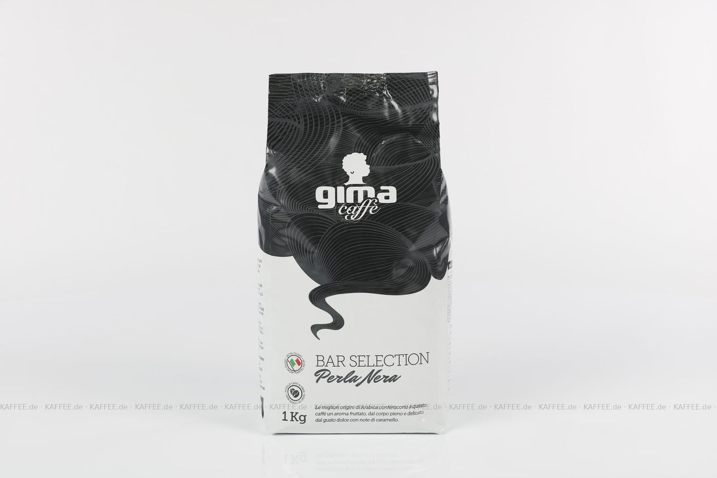 GIMA Caffè Perla Nera Espresso-Bohnen im Beutel