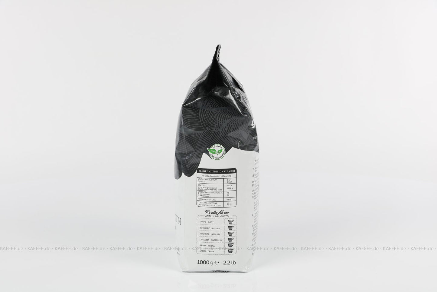 GIMA Caffè Perla Nera Espresso-Bohnen im Beutel