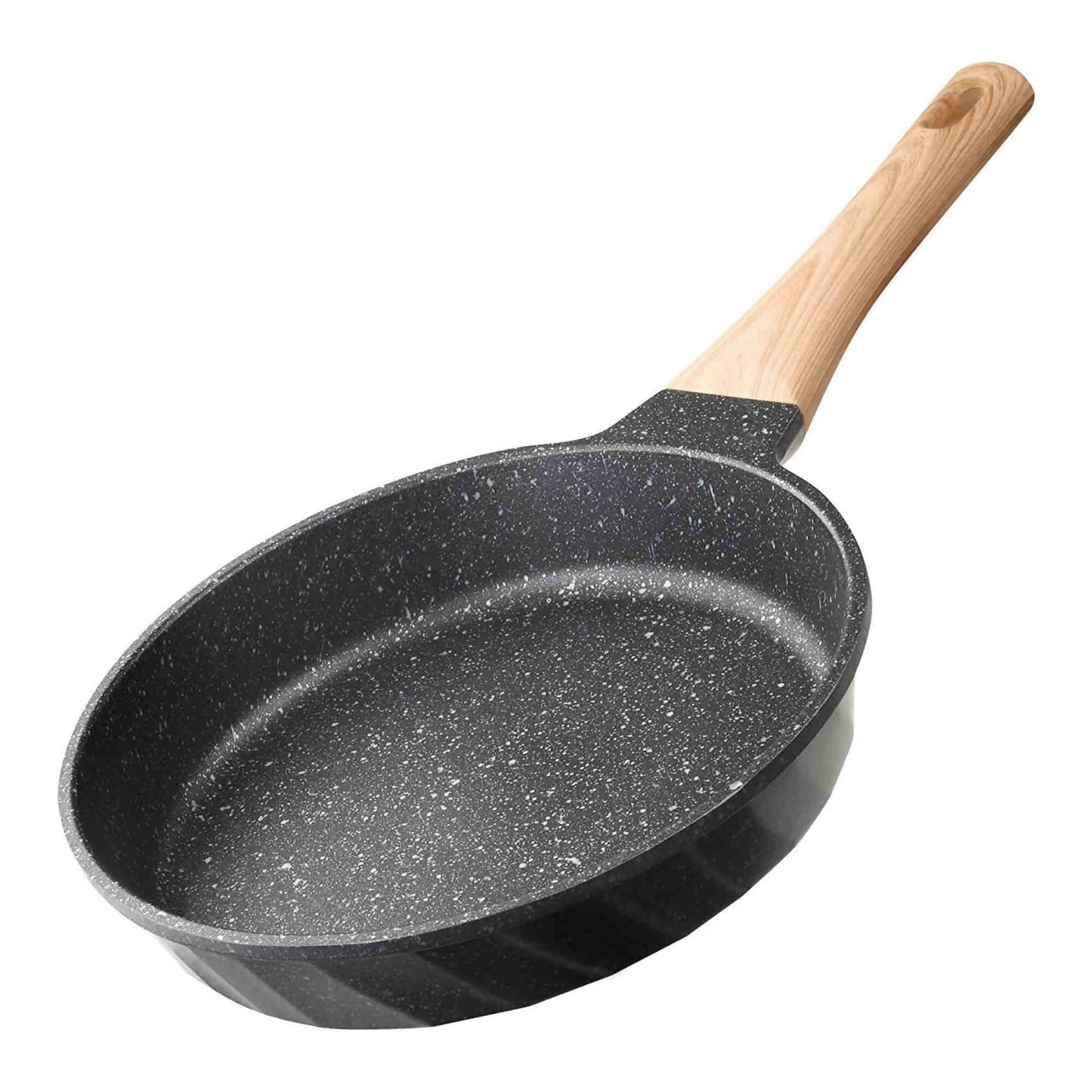 Fesha Store Bratpfanne 28 cm mit Antihaftbeschichtung, für Induktion, Gas und Keramik