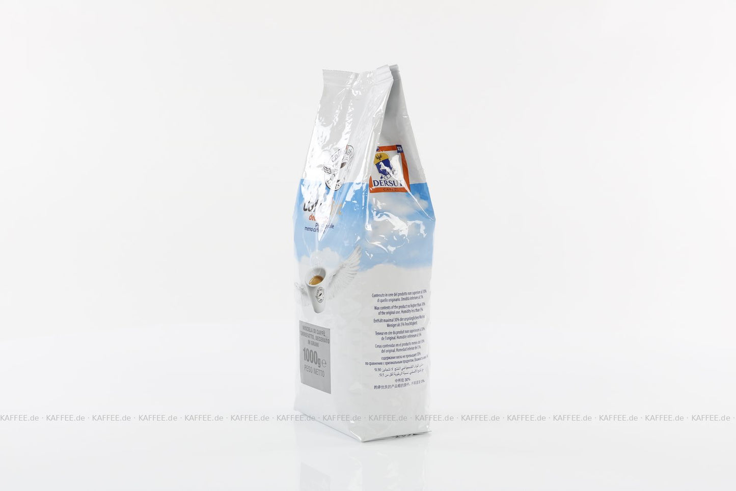 DERSUT Plus Light Kaffeebohnen 1 kg