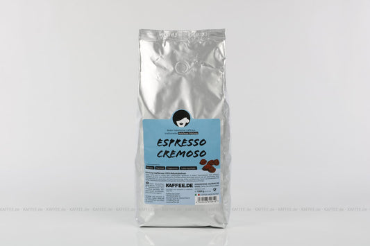 KAFFEE.DE Espresso Cremoso Kaffeebohnen 1 kg