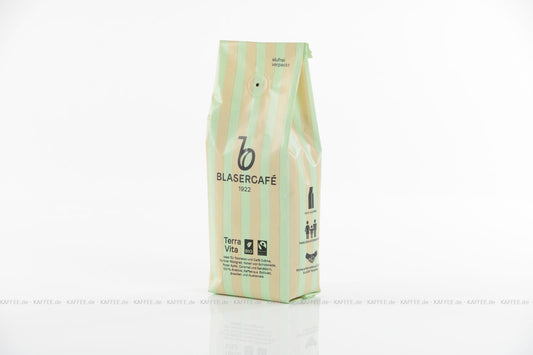 Blasercafé Terra Vita Bio Fairtrade CH-BIO-006 Kaffeebohnen 250 g im Beutel