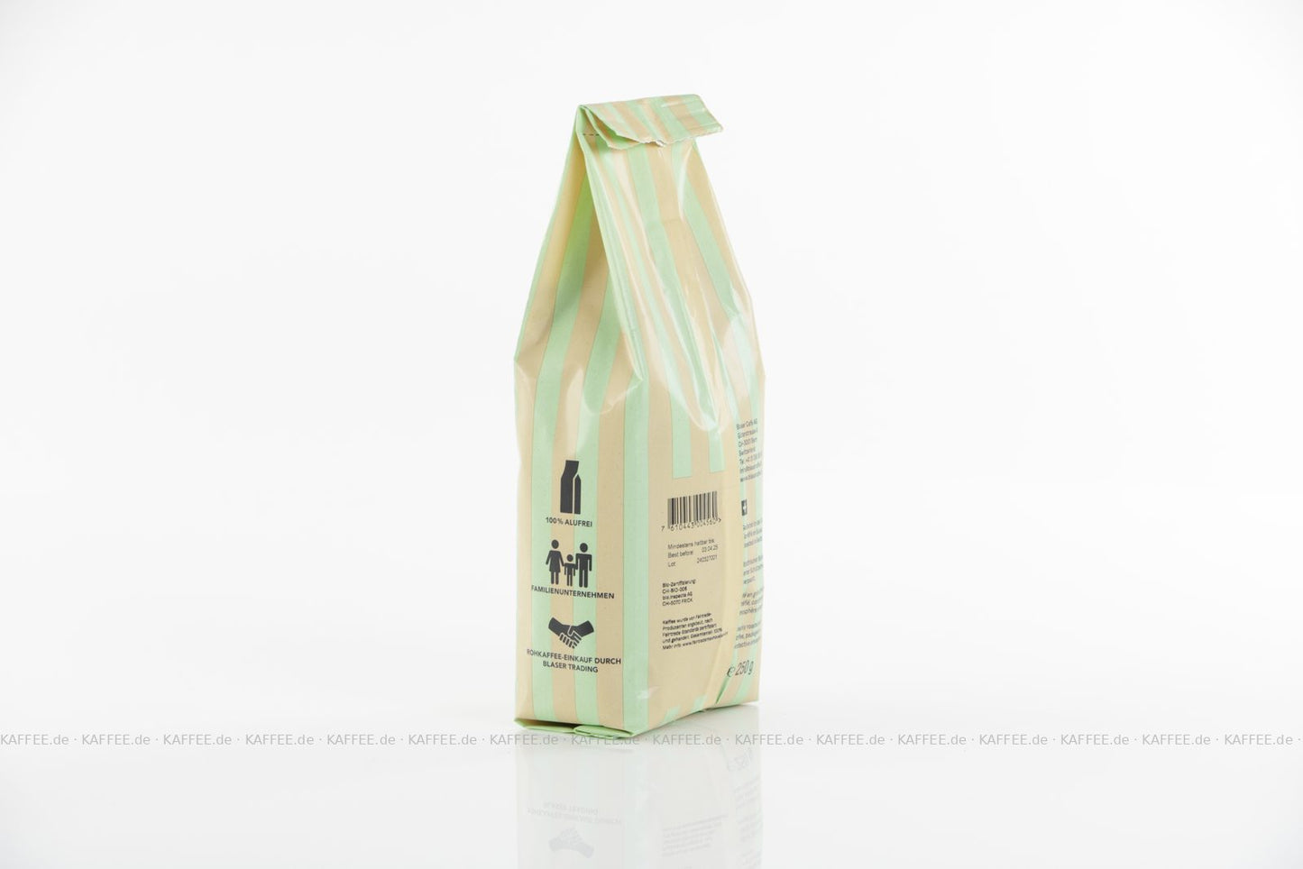 Blasercafé Terra Vita Bio Fairtrade CH-BIO-006 Kaffeebohnen im Beutel