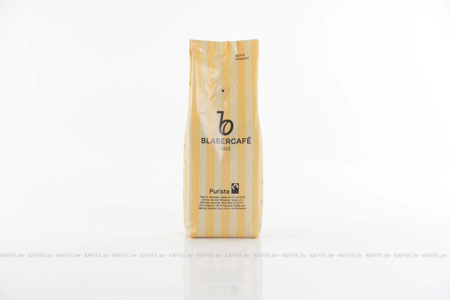 Blasercafé Purista Fairtrade Kaffeebohnen 250 g (ganze Bohne)