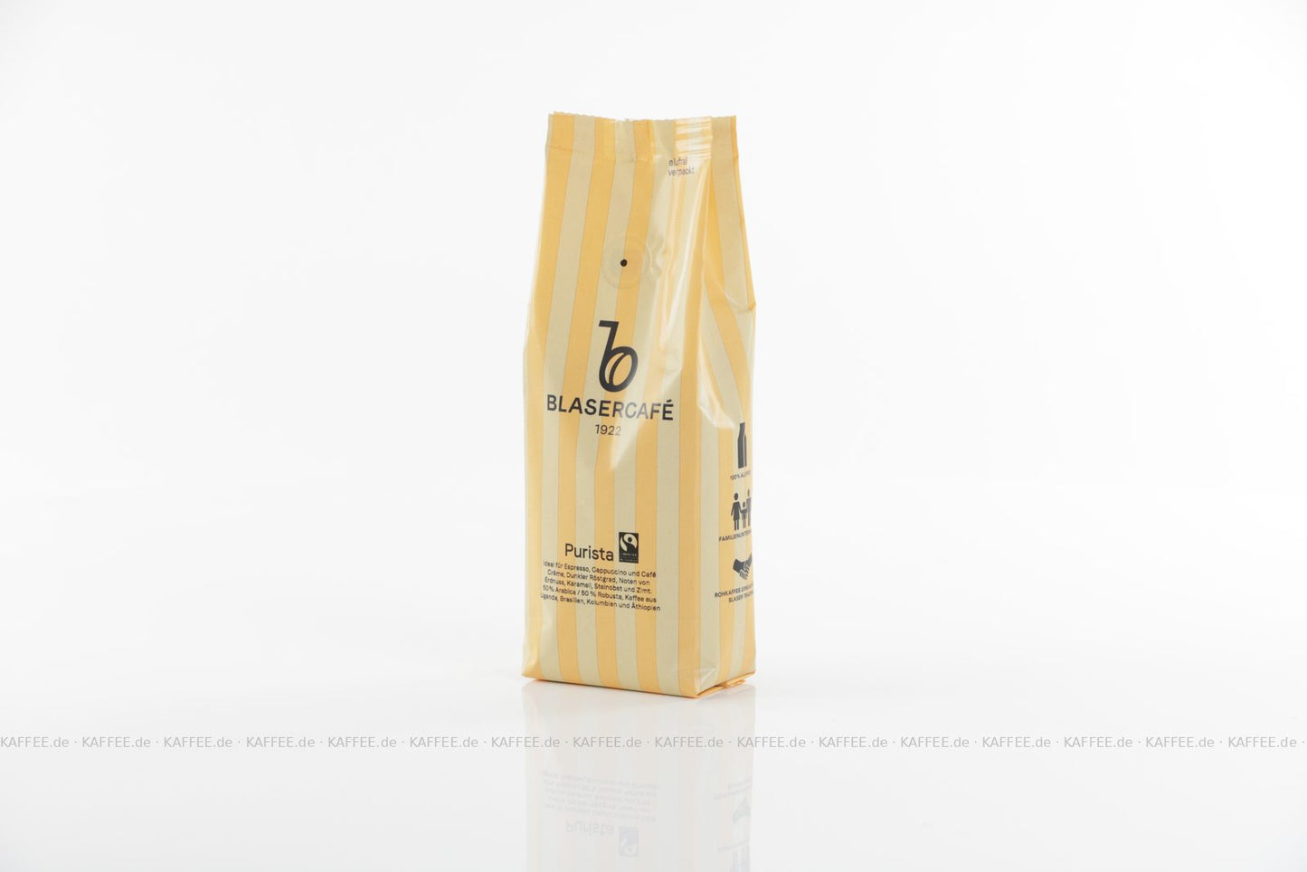 Blasercafé Purista Fairtrade Kaffeebohnen 250 g (ganze Bohne)