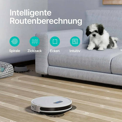 Morrione Saugroboter mit Wischfunktion und App-Steuerung