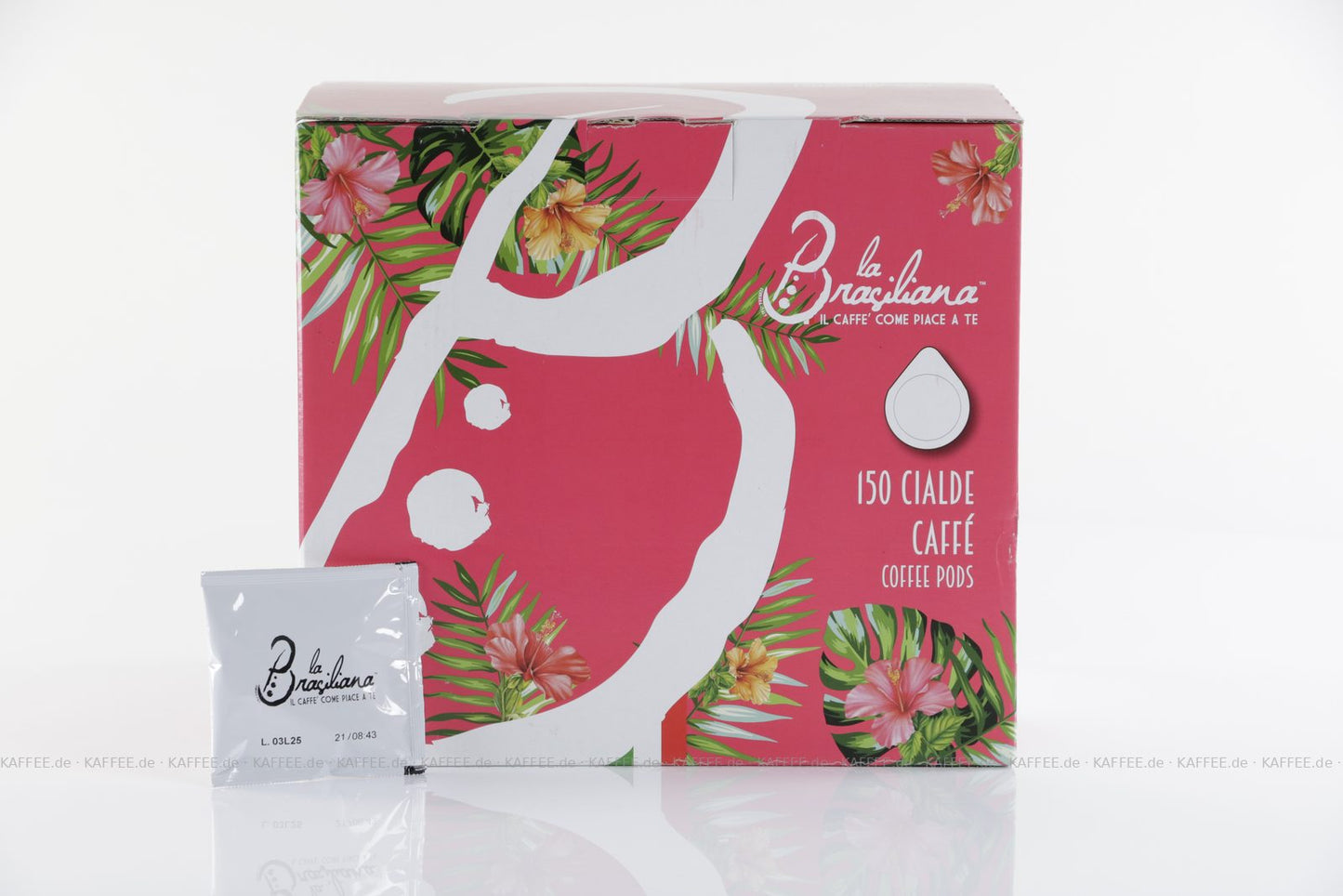 La Brasiliana ESE-Pad (44 mm) – 7 g gemahlener Kaffee