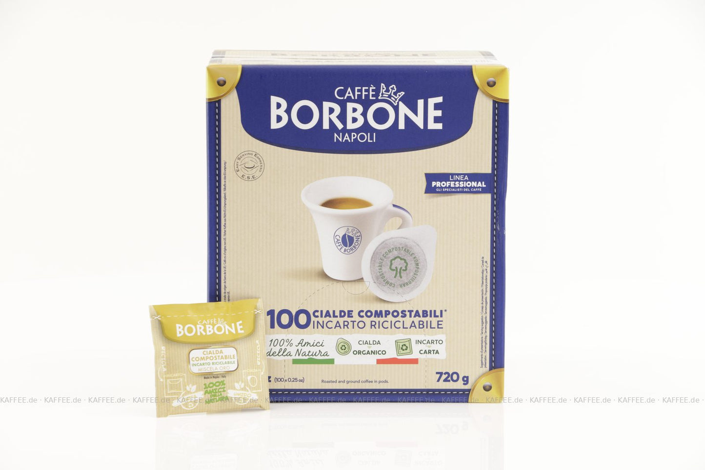 BORBONE Miscela Oro ESE-Pads 44 mm