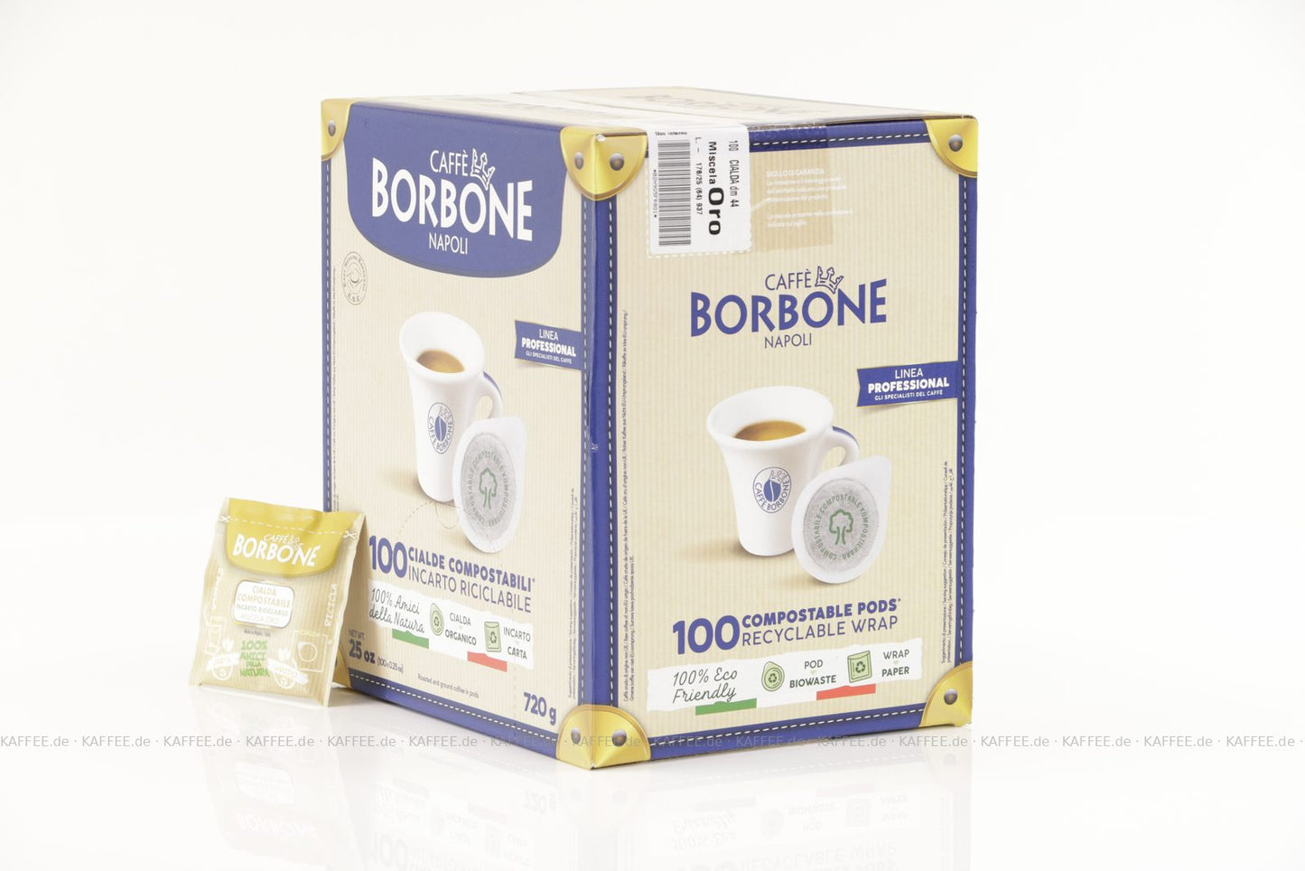 BORBONE Miscela Oro ESE-Pads 44 mm