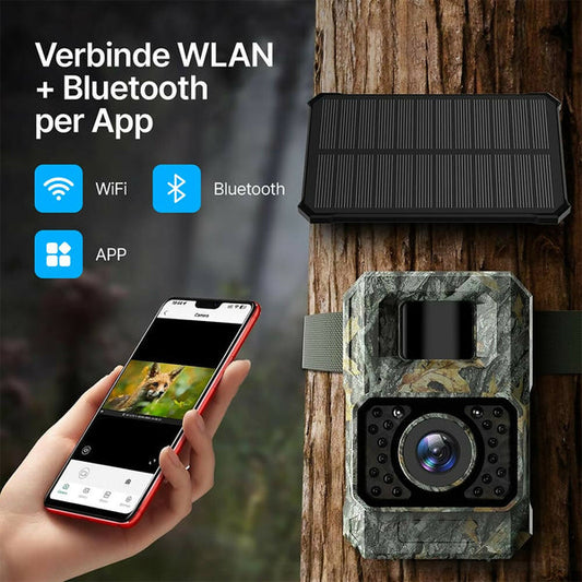 Abask Direct Wildkamera mit 48 MP und Nachtsicht