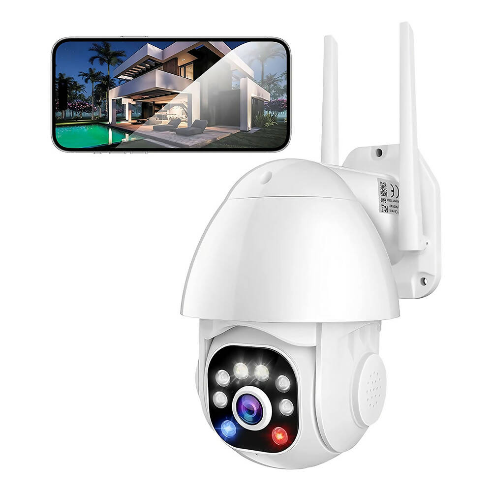 AUKTECH Außen-Überwachungskamera 2K (1x), kabelgebunden, WiFi, IP65