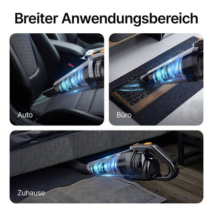 Morrione Akku-Handstaubsauger für Nass & Trocken mit LED-Licht