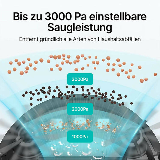 Morrione Saugroboter mit Wischfunktion und App-Steuerung