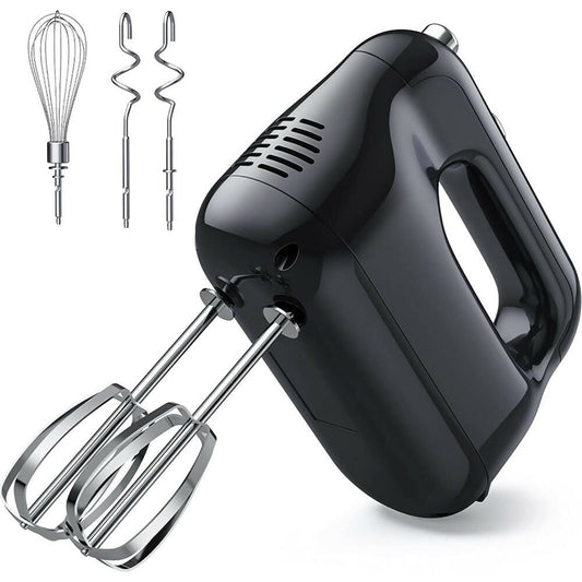 Homlee-EU Handmixer mit 5 Stufen, Turbo-Funktion und 300 Watt
