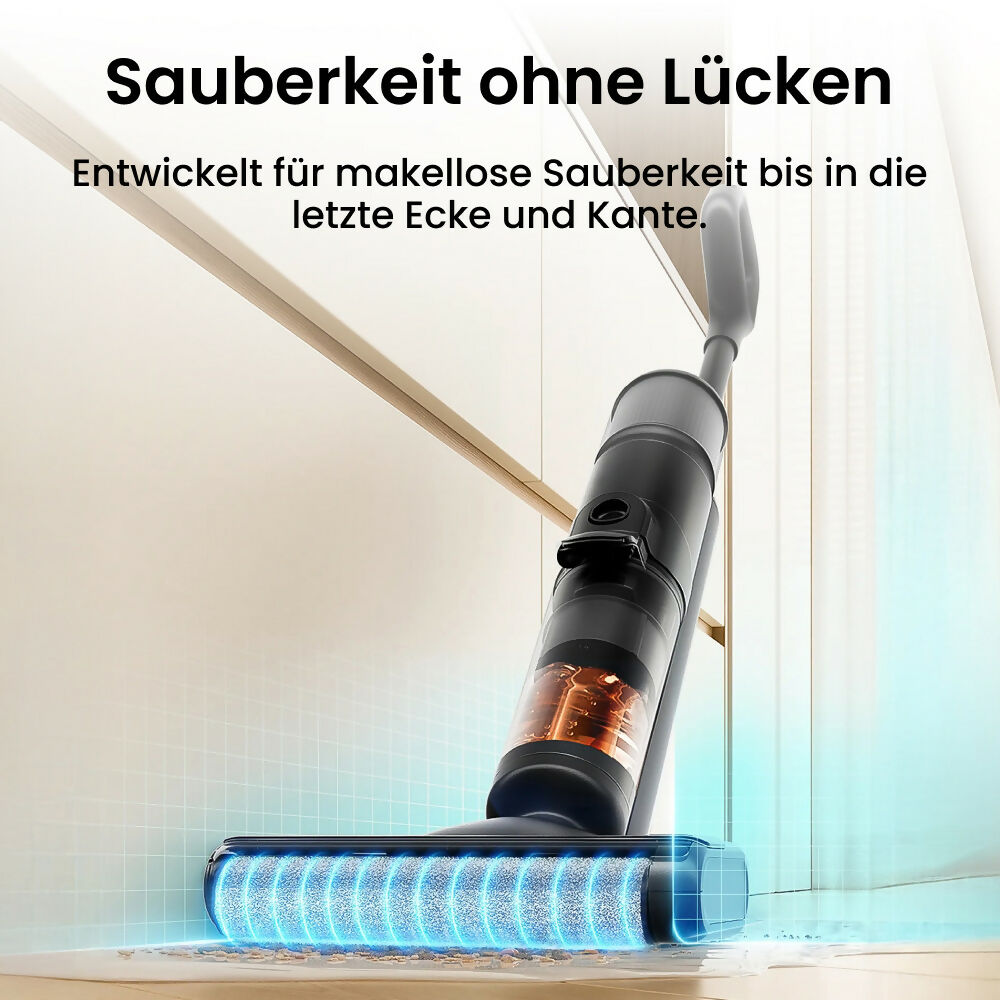 Nass-Trockensauger mit starker Saugkraft: 3 Reinigungsmodi, 55 Min Laufzeit & leiser Betrieb unter 65 dB