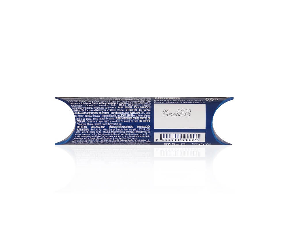 Baci Perugina Dark Tubino Praline mit Haselnuss