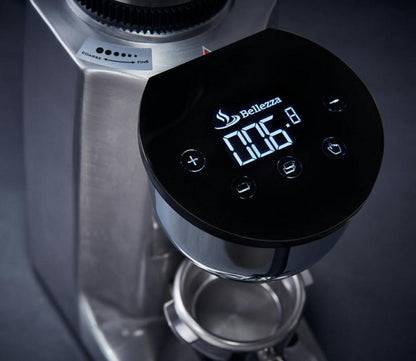 Bellezza Piccola 60 Titanio V2 Espressomühle, Schwarz