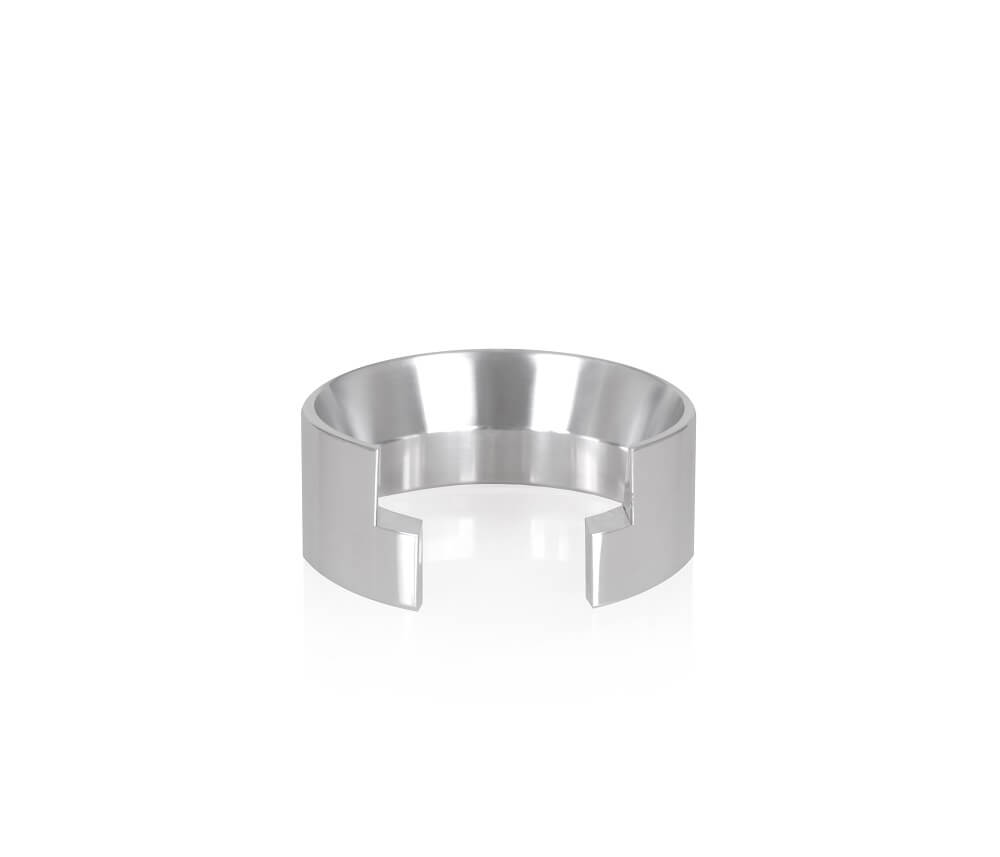 Eureka Präzisionstrichter 58mm für Eureka Mignon, silber