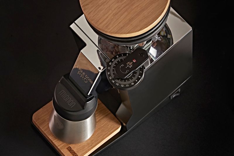 Eureka Mignon Single Dose Pro Espressomuehle Chrom