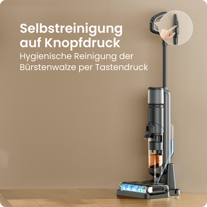 Nass-Trockensauger mit starker Saugkraft: 3 Reinigungsmodi, 55 Min Laufzeit & leiser Betrieb unter 65 dB