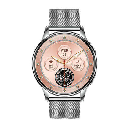 Damen Smartwatch W Pro Gold-Rosa Silikon