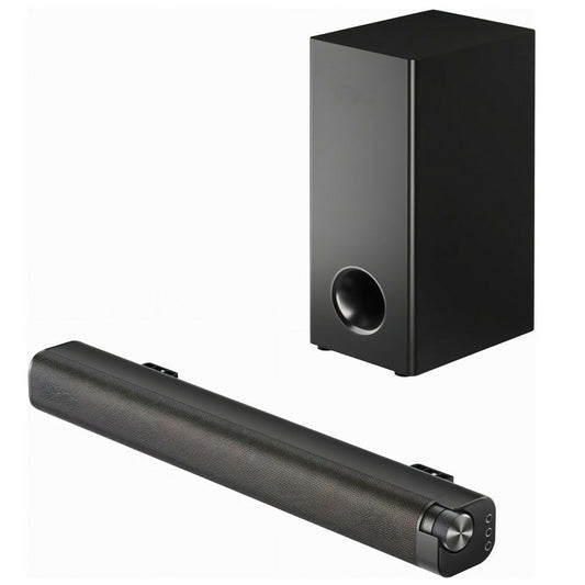 Soundbar und Subwoofer mit Dolby Atmos