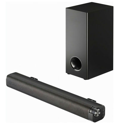 Soundbar und Subwoofer mit Dolby Atmos
