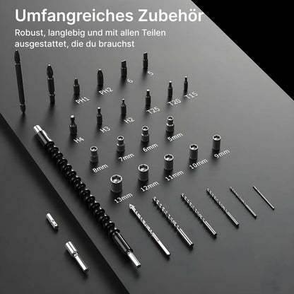 Joying Store Akkuschrauber 21 V mit Schlagbohrfunktion