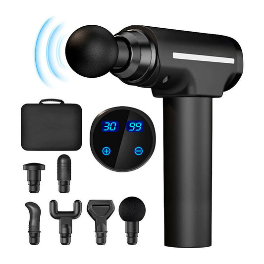 Massagepistole mit 30 Geschwindigkeitsstufen und Display