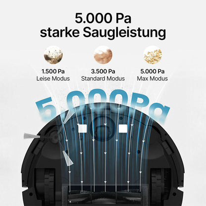Proscenic Saugroboter W11 mit Absaugstation